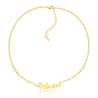 Choker Princesa com Zirconias